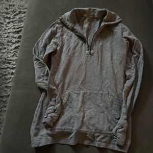 Half zip cuddl duds long sleeve